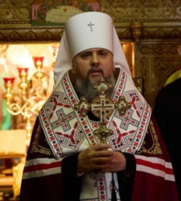 Молебень за перемогу України у храмі, розташованому в парламенті провів Епіфаній