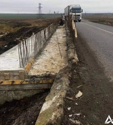 На двух дорогах Одесской области ремонтируют мосты