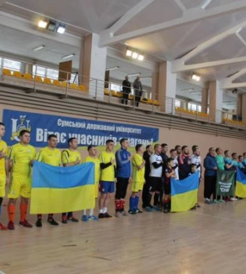 У Сумах відбувся футзальний турнір серед військових