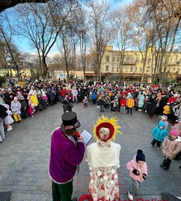 В Одессе ко Дню святого Николая для детей организовали праздник 