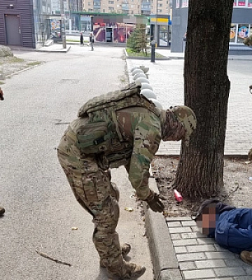 СБУ затримала прихильника «Новоросії», який у 2014 році піднімав російський прапор у Харкові