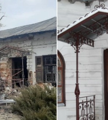 Старовинні двері Тростянецького музею відновили в Івано-Франківську