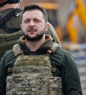 Зеленський приїхав у Бахмут