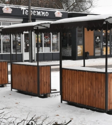 Ще у трьох мікрорайонах Луцька встановили ятки для вуличної торгівлі