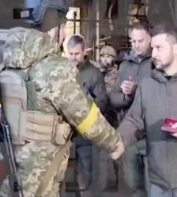 Зеленський побував у Бахмуті