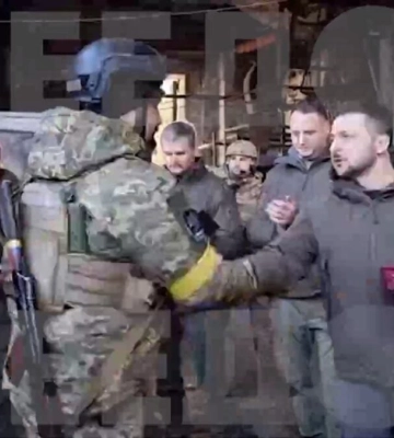 Зеленський приїжджав на передову до Бахмута