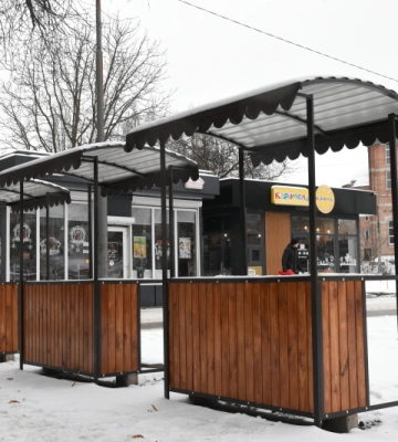 Ще у трьох мікрорайонах Луцька встановили ятки для вуличної торгівлі