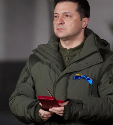 Зеленский прибыл в Бахмут