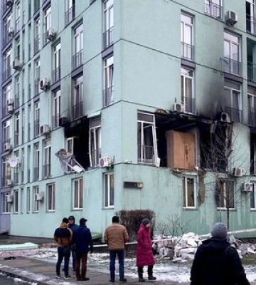 У квартирі в Києві стався вибух, постраждали троє людей. ВІДЕО+ФОТОрепортаж