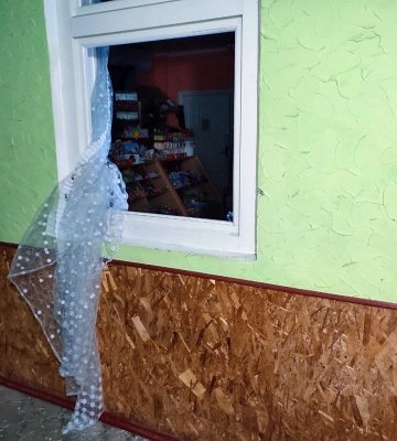 На Дубенщині згорів магазин