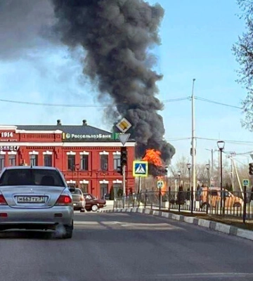 Обвиняют ВСУ: в Белгородской области горит электроподстанция