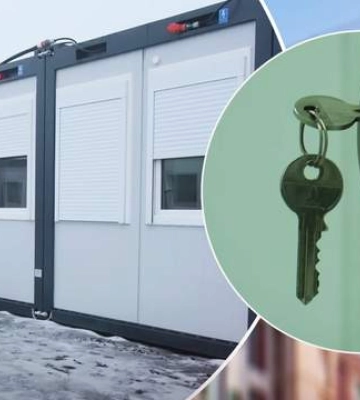 В Горенке на Киевщине открыли модульный городок для временного проживания