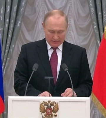 Путін роздав ордени терористам «Л/ДНР» (відео) 