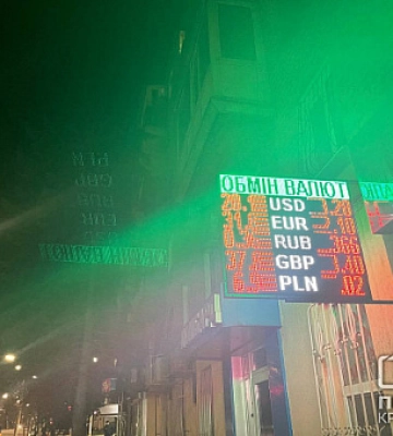 Курс валют у Кривому Розі 20 грудня