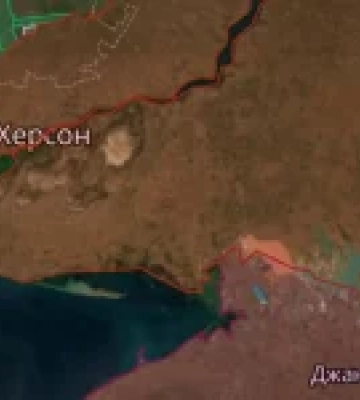 Таємнича бавовна поблизу Чонгара: “прилетіло” по колоні окупантів за 140 км від лінії фронту