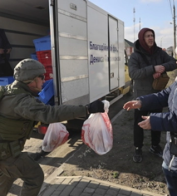 Итальянские журналисты в Херсоне попали под обстрел российскими войсками