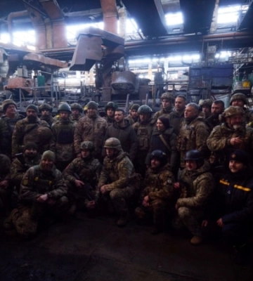 Генштаб ВСУ рассказал о ситуации на фронте в день поездки Зеленского в Бахмут