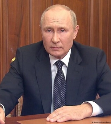 Путин посетил зону военных действий в Украине — Песков