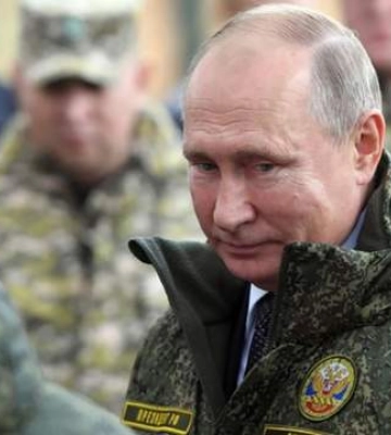 Разве в своем воображении: СМИ установили &quot;фронт&quot;, посетивший Путин