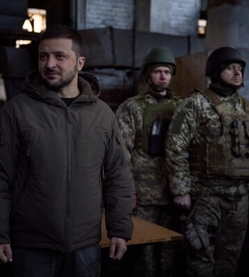 Підриває кампанію Кремля щодо &quot;Путіна-учасника війни&quot;: ISW про візит Зеленського в Бахмут