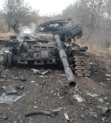Удар по скупченню окупантів на Херсонщині: знищено 8 одиниць важкої військової техніки