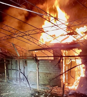 Близько 70 реактивних снарядів із російських РСЗВ прилетіло вночі на Нікопольський район - Резніченко