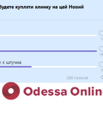 Большинство одесситов не будут покупать елку на этот Новый год (опрос Odessa.online)