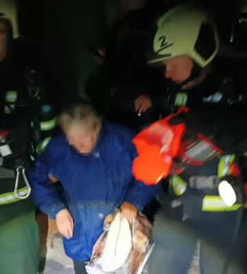 У Полтаві під час пожежі на Ціолковського врятували двох людей