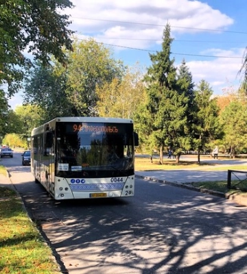 Автобус №94 в Запорожье курсирует по новому графику: что изменилось