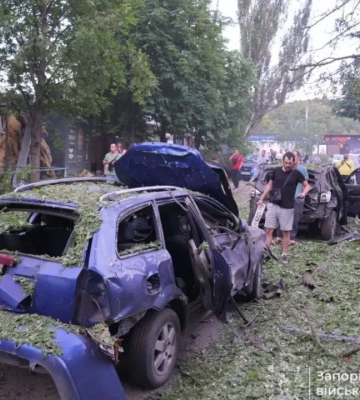 Удар по Запорожью унес жизнь женщины: много раненых