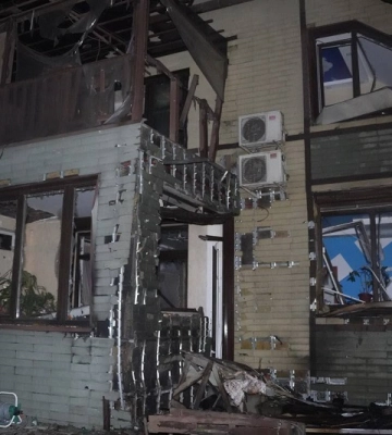 Під час нічної атаки на Одещину зруйновано приватний житловий будинок