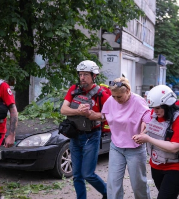 УКК работает над ликвидацией последствий российской атаки БПЛА на Запорожье