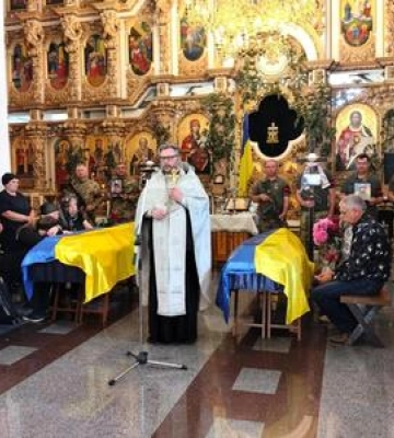 Полтавська громада попрощалась із загиблими захисниками України