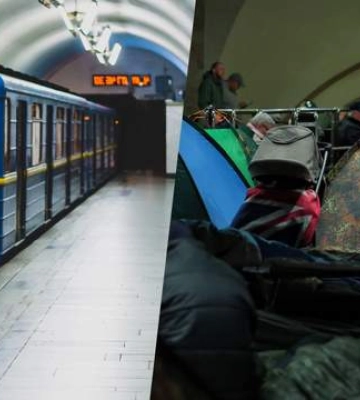 Скандали з наметами у метро під час атак: як коментують ситуацію у підземці Києва