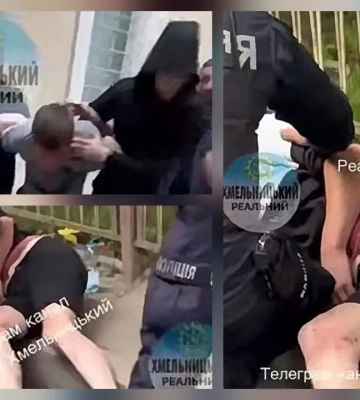 Видео из Хмельницкого потрясло интернет: силовое задержание военного в СЗЧ - пистолет, газ и вторжение в квартиру. ВИДЕО