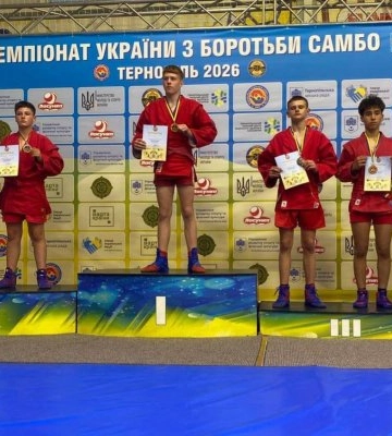Спортсмени Миколаївщини здобули п’ять нагород чемпіонату України з боротьби самбо