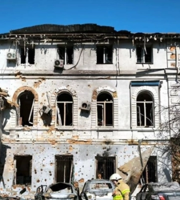 Російські БпЛА вдарили по Чернігову, є постраждалі – ОВА