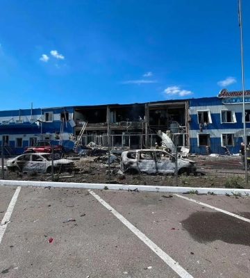 РФ вдарила балістикою з касетними боєприпасами по логістичному об’єкту на Одещині