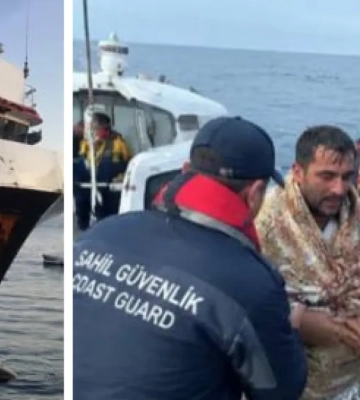 В Чёрном море в районе Севастополя было атаковано и потоплено судно под турецким флагом
