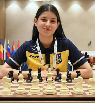 15-річна львів’янка стала чемпіонкою Європи з шахів