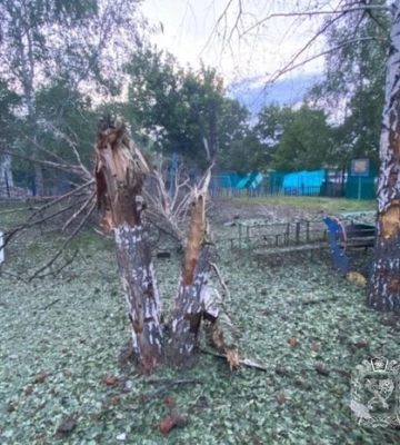 Російський удар по Чугуєву пошкодив навчальний заклад, двоє постраждалих