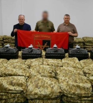 Вінниччина передала військовим дрони та спорядження більш як на ₴2 мільйони