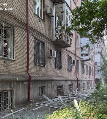 В Запорожье известно о двух пострадавших в результате удара врага по супермаркету