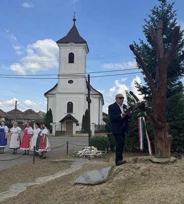 У селі Геча відзначили День національної єдності угорців