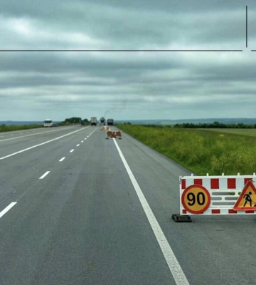 На Одещині протягом тижня ліквідували понад 40 тис. м² ям на дорогах державного значення