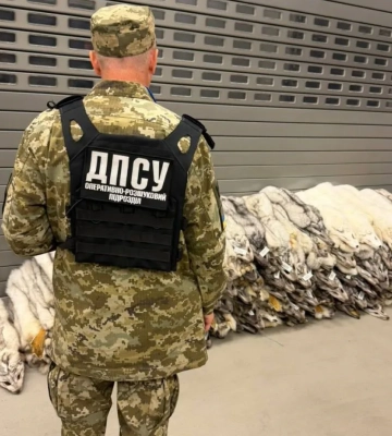 На кордоні з Польщею вилучили партію елітного хутра на суму у 400 тис гривень