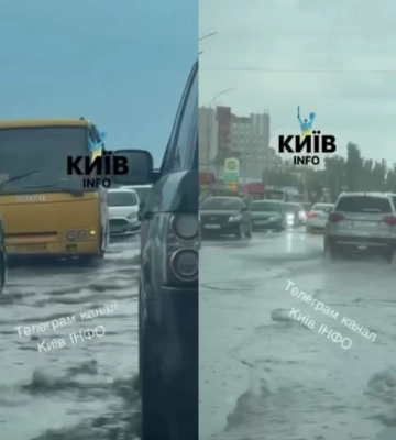 Киев и Винницу накрыло сильными дождями: на улицах городов есть значительные подтопления (видео)