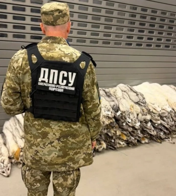 На кордоні з Польщею вилучили партію елітного хутра на суму у 400 тис гривень