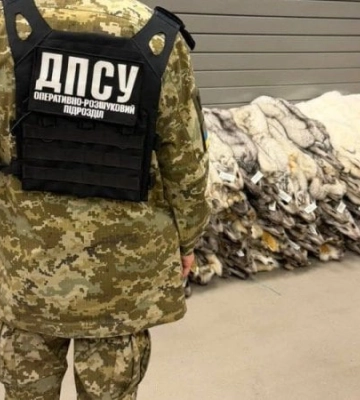 На польсько-українському кордоні в салоні автобуса виявили 120 шкурок песця