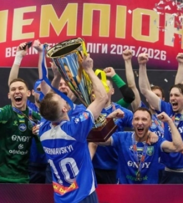 Столичний «ХІТ» учетверте поспіль став чемпіоном України з футзалу